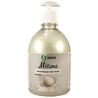 Жидкое крем-мыло Milana жемчужное с дозатором 500мл